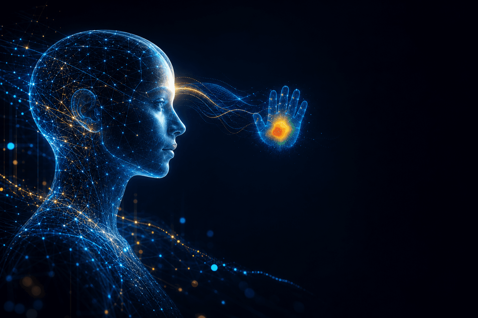 AI head learning tactile feedback